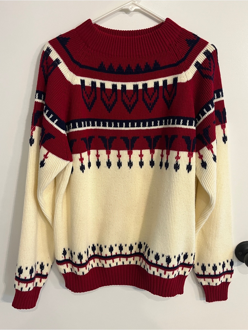 Men’s size large Vintage 1970s JC Penny Sweater